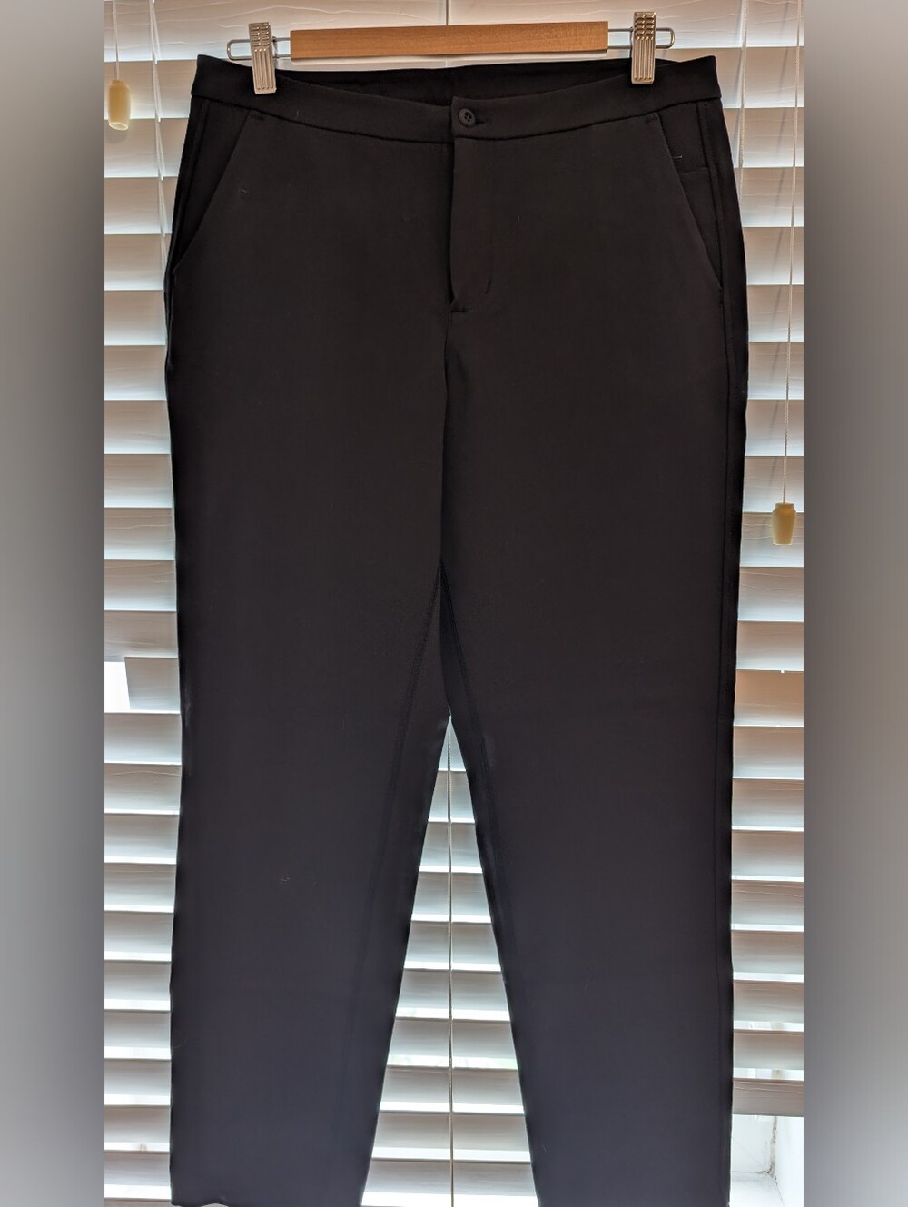 Lululemon Tailored Women's Stretch Black Dress Pants Sz 12